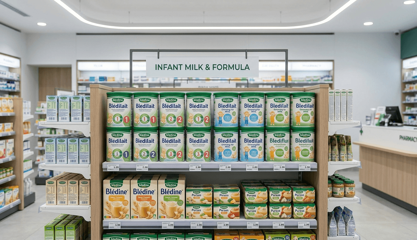 Beldina Products on Shelf