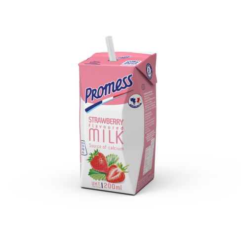 Strawberry Flavoured Milk Brick 200ml