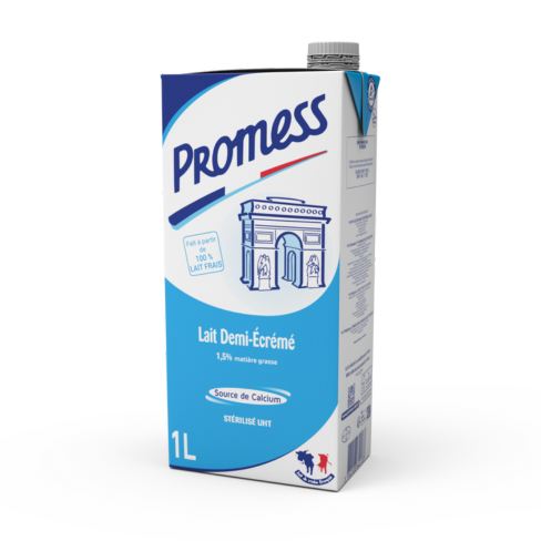 Semi-Skimmed Milk Brick 1L