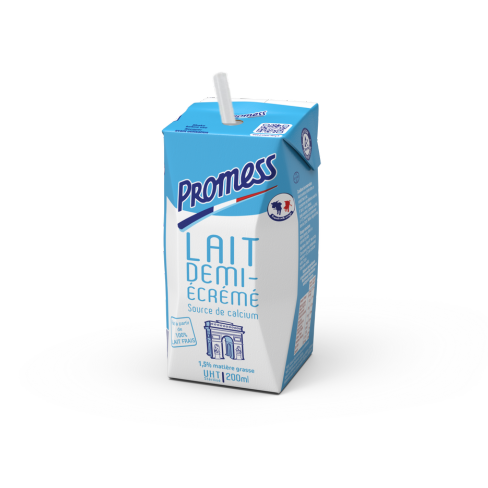 Semi-Skimmed Milk Brick 250ml